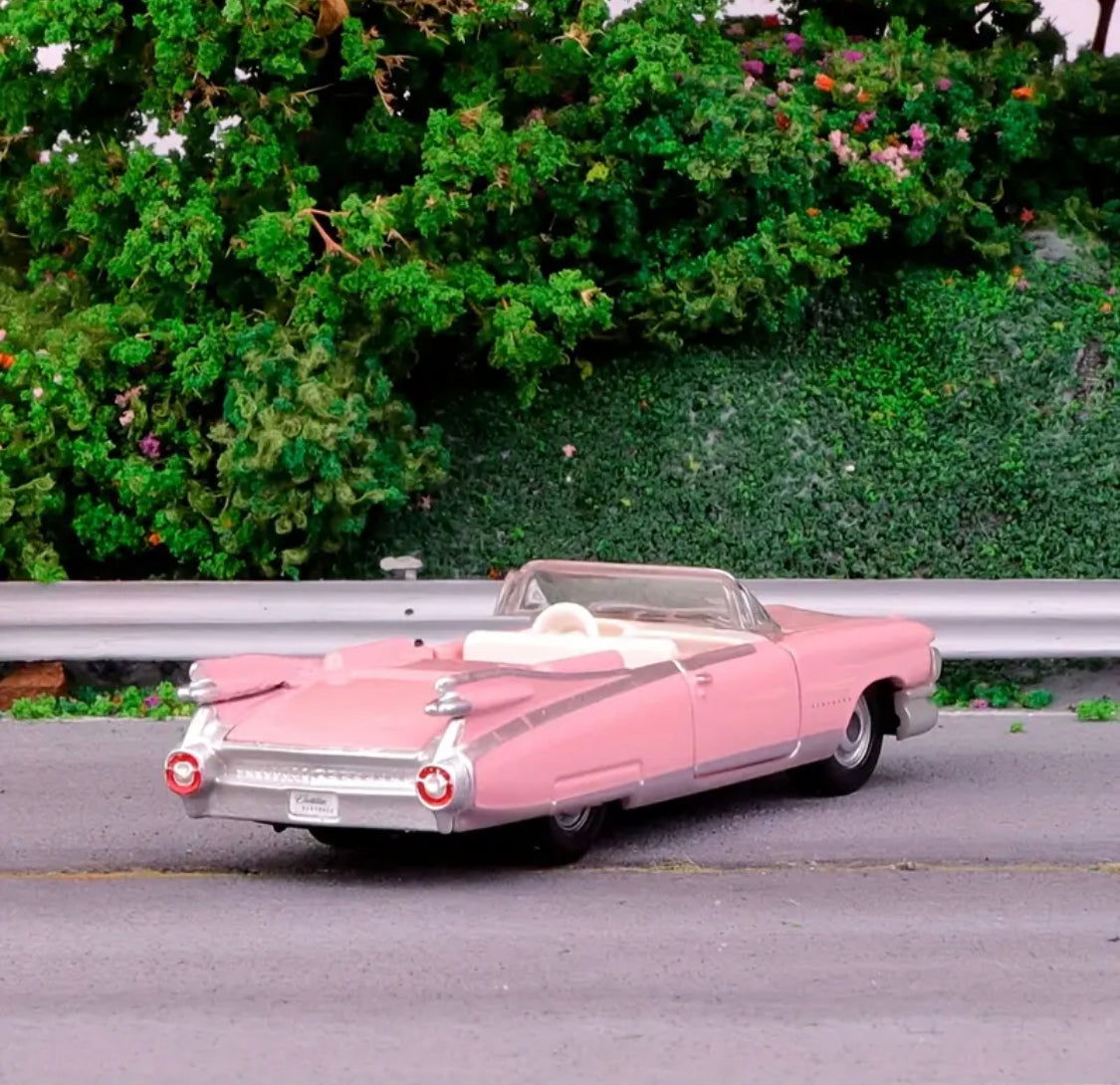 Cadillac rose 1959 en alliage – L’icône américaine du glamour vintage