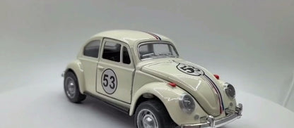 Mini voiture vintage blanche – L’élégance rétro en miniature